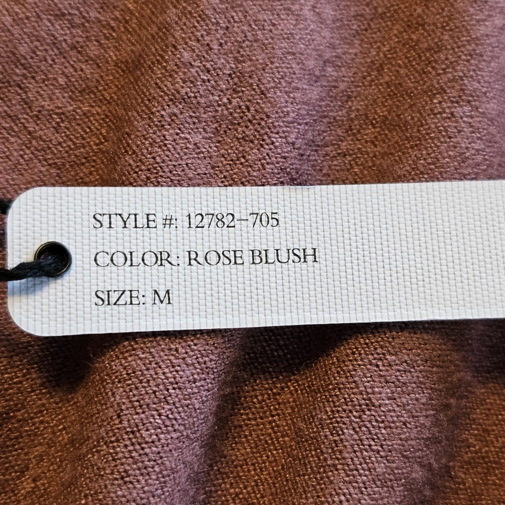 Milano Sweater In Rose (Blush) - Picture 5 of 8